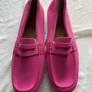 Source Unknown Pink Loafers